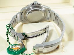 ROLEX 勞力士 Yacht-Master 遊艇名仕型 116622 不鏽鋼材質 <font color="#05f0f0">亮藍色面盤</font>&nbsp;<font color="#ffff00">PT950 鉑金雙向旋轉錶框 亂碼字頭</font> 自動腕錶 40mm
