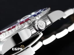 ROLEX 勞力士 GMT-Master II 格林威治型 126719BLRO Met 兩地時區 <font color="#33CCFF">Meteorite 隕石面盤</font> 紅藍雙色陶瓷圈 Pepsi <font color="#05f0f0">百事圈 可樂圈</font> <font color="#fa00fa">18K白金材質</font>&nbsp;<font color="#FF0000">2025年07月新式保卡</font>&nbsp;126719 BLRO 自動上鍊 40mm