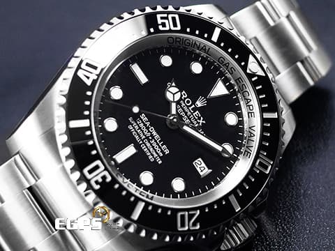 ROLEX 勞力士 Sea-Dweller Deepsea 蠔式 海使者 深海 126660 黑鬼王 水鬼王 不鏽鋼 陶瓷錶圈 排氦氣閥 2020年保卡 潛水錶 自動上鍊 44mm