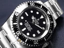 ROLEX 勞力士 Sea-Dweller Deepsea 蠔式 海使者 深海 126660 <font color="#4F4F4F">黑鬼王 水鬼王</font> 不鏽鋼 陶瓷錶圈 排氦氣閥 <font color="#FF0000">2020年保卡</font> 潛水錶 自動上鍊 44mm