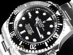 ROLEX 勞力士 Sea-Dweller Deepsea 蠔式 海使者 深海 126660 <font color="#4F4F4F">黑鬼王 水鬼王</font> 不鏽鋼 陶瓷錶圈 排氦氣閥 <font color="#FF0000">2020年保卡</font> 潛水錶 自動上鍊 44mm