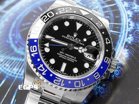 ROLEX 勞力士 GMT-Master II 格林威治型 116710BLNR 兩地時區 陶瓷圈 藍黑框 蝙蝠俠 Batman 116710 BLNR 台灣公司貨&nbsp;自動上鍊 40mm