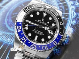 ROLEX 勞力士 GMT-Master II 格林威治型 116710BLNR 兩地時區 陶瓷圈 <font color="#2828FF">藍黑框 蝙蝠俠 Batman</font> 116710 BLNR <font color="#ff0000">台灣公司貨</font>&nbsp;自動上鍊 40mm