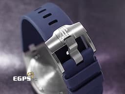 Audemars Piguet 愛彼 AP錶 Royal Oak Offshore 皇家橡樹 離岸型 計時碼錶 26480TI <font color="#05f0f0">鈦金屬材質 藍色大格紋面盤</font> <font color="#FF0000">2021保單 </font> 自動上鍊 42mm
