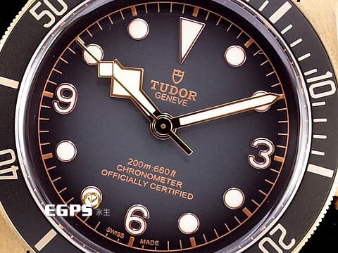 TUDOR 帝舵 BLACK BAY BRONZE M79250BA-0001 79250 青銅錶 青銅錶殼 2020年保單 台灣公司貨 青銅單向旋轉錶圈 漸變石板灰色錶面&nbsp;古銅色PVD鋼底蓋 自動上鍊  43mm