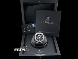 Hublot 宇舶 Big Bang 大爆炸 MECA-10 十日鍊 414.NI.1123.RX 鈦金屬材質 <font color=#70cce1>特殊三方動能顯示 </font> <font color=#ff0000>2022年保卡 </font> 手上鍊 45mm