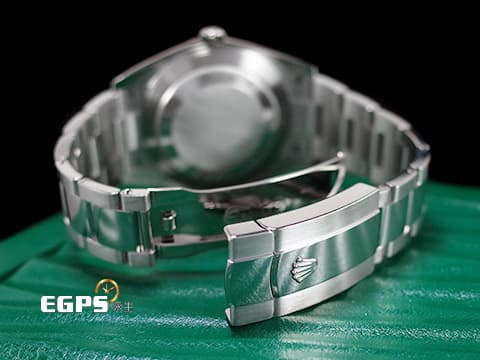 ROLEX 勞力士 Datejust 41 蠔式日誌型 126334 亮藍色面盤 柱狀時標 不鏽鋼 DJ41 經典三角坑紋錶圈 2022年保單 蠔式（Oyster）三節錶帶 自動上鍊 41mm