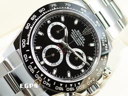 ROLEX 勞力士 Daytona 迪通拿 116500LN 陶瓷圈 116500 計時碼表 <font color=#33CCFF>2023年停產款</font> <font color=#FF0000> 2023年保卡 </font> 黑色面盤 自動上鍊 40mm