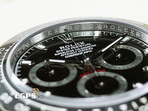 ROLEX 勞力士 Daytona 迪通拿 116500LN 陶瓷圈 116500 計時碼表 2023年停產款  2023年保卡  黑色面盤 自動上鍊 40mm