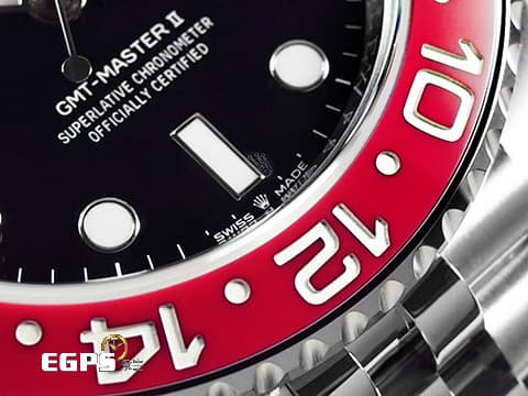 ROLEX 勞力士 GMT-Master II 格林威治型&nbsp;126710BLRO 不鏽鋼材質&nbsp;百事圈 陶瓷紅藍雙色圈&nbsp;2025年保卡 整只膠膜未撕&nbsp;自動上鍊 40mm