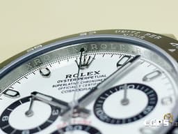 ROLEX 勞力士 Cosmograph Daytona 宇宙計時型 迪通拿 116500LN 計時碼表 <font color=#FFFFFF>白熊貓 白色面盤 搭配Rubber B橡膠錶帶</font> 116500 LN 陶瓷錶圈 不鏽鋼 <font color=#FF0000>2021年新式保卡</font> 賽車錶 自動上鍊 40mm