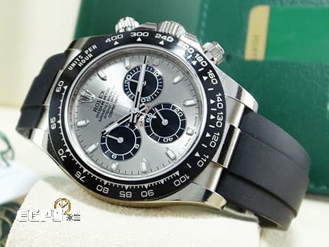 ROLEX 勞力士 Cosmograph Daytona 宇宙計時型 迪通拿 116519LN&nbsp;灰熊貓 梁家灰 116519 LN&nbsp;計時碼表 陶瓷外圈 18K白金材質 2019年保單&nbsp;自動上鍊 40mm
