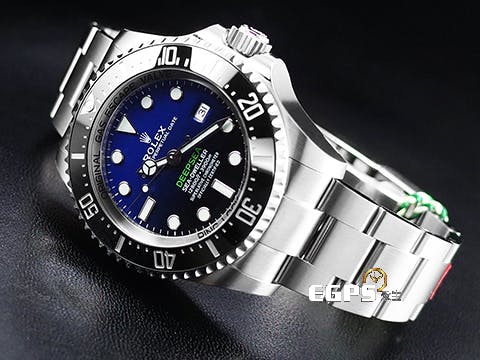 ROLEX 勞力士 Deepsea 深海使者 D-Blue 126660DB 水鬼王 126660 不鏽鋼材質 漸層藍黑面盤  2018年保卡 保有部分膠膜  自動上鍊 44mm