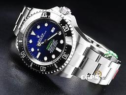 ROLEX 勞力士 Deepsea 深海使者 D-Blue 126660DB 水鬼王 126660 不鏽鋼材質 <font color=#70cce1>漸層藍黑面盤</font> <font color=#FF0000> 2018年保卡 保有部分膠膜 </font> 自動上鍊 44mm