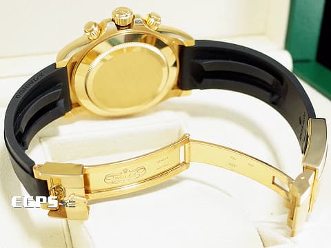 ROLEX 勞力士 Daytona 迪通拿 116518LN 計時碼表 18K黃金材質 陶瓷錶圈 黑底黃金圈熊貓面盤 保羅紐曼面盤 紅色計時秒針 小怪獸&nbsp;2022年保卡&nbsp;賽車錶 自動上鍊 40mm