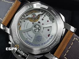 PANERAI 沛納海 Luminor 1950 PAM01537 PAM1537 GMT 三日鍊 <font color="#FF0000">2021年保單 新式保卡 經典巴黎釘紋面盤 </font> 動力顯示 自動上鍊 42mm