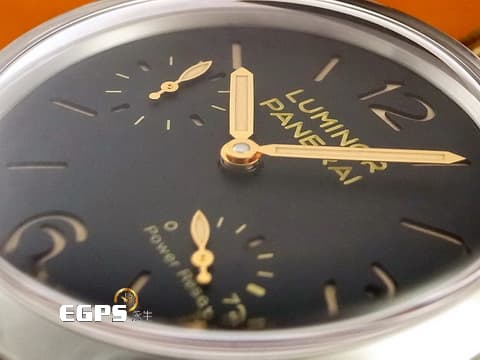 PANERAI 沛納海 Luminor PAM00423 PAM423 3日鍊 不鏽鋼材質 經典 菸草面 PAM423 三明治面盤 動能顯示  2017年保單 手上鍊 47mm