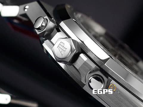 Audemars Piguet 愛彼 AP錶 Royal Oak 皇家橡樹 鍊帶款 白面黑色計時圈 26331ST.OO.1220ST.03 計時碼錶 不鏽鋼鍊帶款  白色熊貓面盤  2021年保卡&nbsp;自動上鏈 41mm