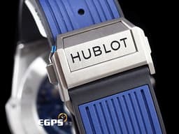 Hublot 宇舶 Big Bang 大爆炸 Unico 鈦金屬 421.NX.5170.RX 飛返計時碼錶 <font color=#70cce1>扎扎實實的細節與質感！品味人士的霸氣首選！消光藍色鏤空面盤！<font color=#FF0000>2024年最新電子保單 三日鍊 飛返計時碼錶 </font> </font>自動上鍊 44mm