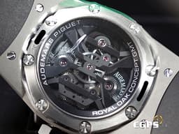 Audemars Piguet 愛彼 Royal Oak Concept 26560IO.OO.D002CA.01 <font color="#05f0f0">鈦金屬材質 皇家橡樹概念系列 陀飛輪 鏤空面盤</font>&nbsp;兩地時區 陶瓷錶圈&nbsp;<font color="#FF0000">台灣公司貨 新錶參考訂價：6,914,000元</font>&nbsp;手動上鏈 44mm