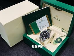 ROLEX 勞力士 Oyster Perpetual 蠔式 Explorer 探險家一型 經典 探一 214270 不鏽鋼材質 <font color=#00bfff>3 6 9夜光時標面盤</font> <font color=#FF0000>2019年保卡 </font> 自動上鍊 39mm