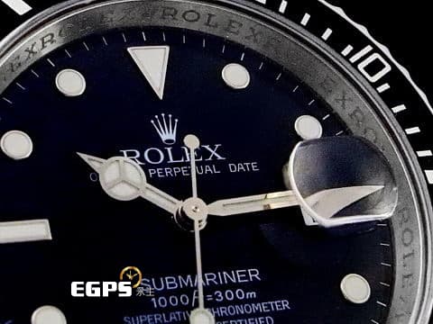 ROLEX 勞力士 Submariner 潛航者 16610 經典 黑水鬼 潛水錶 M字頭 防偽內圈 自動上鍊 40mm