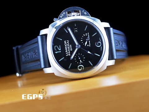 PANERAI 沛納海 Luminor GMT Power Reserve PAM00321 三日鍊 能量顯示 兩地時間 PAM321 經典三明治面盤 自動上鍊 44mm