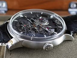 Girard-Perregaux 芝柏 GP錶 Neo-Bridges系列 84000-21-001-BB6A 鈦金屬 <font color="#05f0f0">鏤空面盤 微型自動盤</font><font color="#FF0000">&nbsp;Neo Bridge新板橋承托平衡擺輪&nbsp;</font>自動上練 45mm