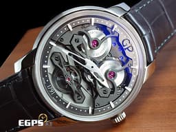 Girard-Perregaux 芝柏 GP錶 Neo-Bridges系列 84000-21-001-BB6A 鈦金屬 <font color="#05f0f0">鏤空面盤 微型自動盤</font><font color="#FF0000">&nbsp;Neo Bridge新板橋承托平衡擺輪&nbsp;</font>自動上練 45mm