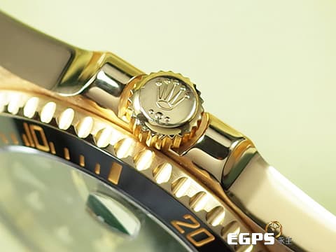 ROLEX 勞力士 Submariner 潛航者 116618LN 陶瓷框 18K黃金材質 全金黑水鬼 2019年保卡&nbsp;潛水錶 自動上鏈 40mm