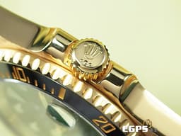 ROLEX 勞力士 Submariner 潛航者 116618LN 陶瓷框 18K黃金材質 <font color="#fafa01">全金黑水鬼</font> <font color="#FF0000">2019年保卡</font>&nbsp;潛水錶 自動上鏈 40mm