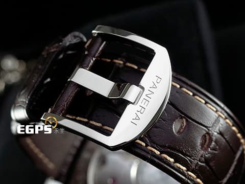 PANERAI 沛納海 Luminor Due PAM944 PAM00944 不銹鋼材質 炭灰色太陽放射紋面盤 GMT雙時區 3日動力儲存 微型自動盤&nbsp;自動上鍊 45mm