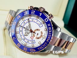 ROLEX 勞力士 Yacht-Master II 蠔式 遊艇名仕型 116681 <font color=#f3baa1>永恆玫瑰金 半金款 新款賓士指針</font> 帆船 倒數計時碼表 <font color=#FF0000>2018年台灣公司貨</font> 大遊艇 自動腕錶 44mm