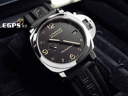 PANERAI 沛納海 Luminor Marina 1950 PAM359 PAM00359 三日鍊 不鏽鋼材質 <font color="#fdb058">菸草面三明治面盤 透明錶背</font> 自動上鏈 44mm