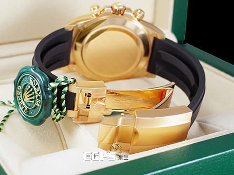 ROLEX 勞力士 Daytona 116518 LN 宇宙計時型 116518LN 迪通拿 計時碼表 18K黃金 金色面盤 陶瓷圈  港星余文樂結婚配戴款，2020年保單，新式保卡&nbsp;自動上鍊 40mm