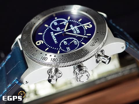 PANERAI 沛納海 Panerai Mare Nostrum Acciaio PAM716 復古 PAM00716 計時碼表 傳奇計時碼錶復刻二戰海軍錶 全球限量1000只~附戰艦模型 &nbsp;手上鍊 42mm