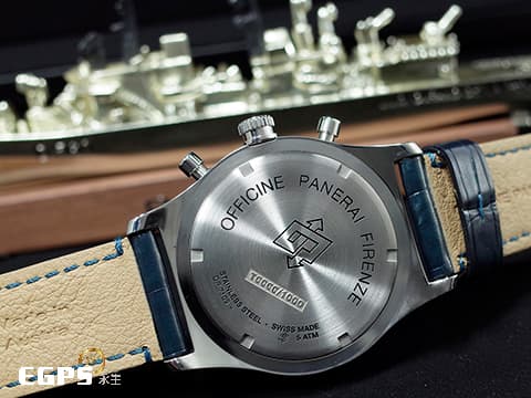 PANERAI 沛納海 Panerai Mare Nostrum Acciaio PAM716 復古 PAM00716 計時碼表 傳奇計時碼錶復刻二戰海軍錶 全球限量1000只~附戰艦模型 &nbsp;手上鍊 42mm