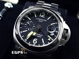 PANERAI 沛納海 Luminor Marina GMT PAM00297 兩地時區 小秒針 PAM297 不鏽鋼材質 自動上鍊 44mm