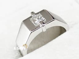 天然真鑽 鑽戒 主石重0.58CT 男戒 K金鑽戒 白K金 天然鑽石 鑽石戒指 白K金鑽戒 男戒
