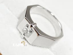 天然真鑽 鑽戒 主石重0.58CT 男戒 K金鑽戒 白K金 天然鑽石 鑽石戒指 白K金鑽戒 男戒