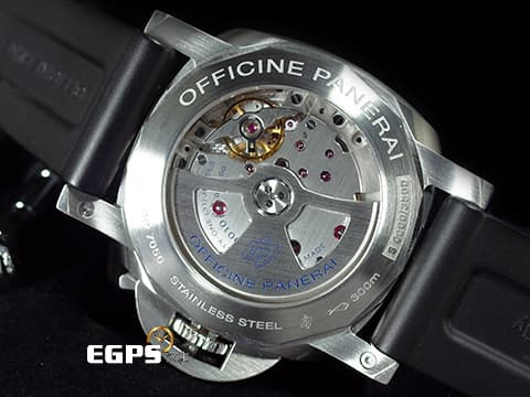 PANERAI 沛納海 Luminor Marina PAM01312 三日鍊 PAM1312 經典三明治面盤 菸草面 絕版透背 藍色小秒針 2017年台灣公司貨 自動上鍊 44mm