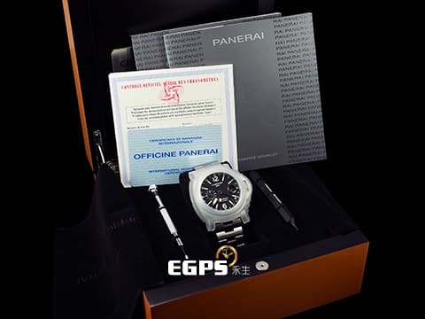 PANERAI 沛納海 Luminor Marina GMT PAM00297 兩地時區 小秒針 PAM297 不鏽鋼材質 自動上鍊 44mm