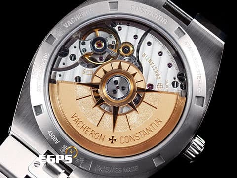 Vacheron Constantin 江詩丹頓 VC Oversea 縱橫四海 4500V/110A-B128  易拆卸替換錶帶裝置，日內瓦印記 2022年保單   絕美氣質出眾的藍面大三針 台灣公司貨 一錶三戴 自動上鏈&nbsp;41mm