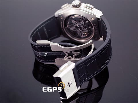 ZENITH 真力時 Defy El Primero 21 高振頻 1/100秒 計時碼錶 95.9000.9004/78.R582 鏤空面盤 鈦金屬材質 2025年保單 自動上鍊 44mm