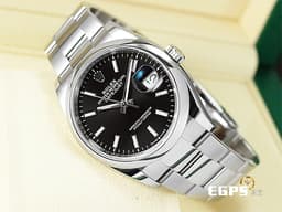 ROLEX 勞力士 DateJust 經典 蠔式日誌型 126200 黑色面盤 <font color="#FF0000">3235機芯 2025年保卡</font> 自動上鍊 36mm