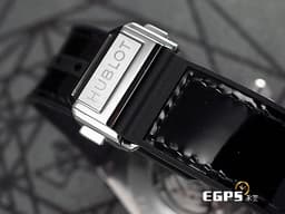 HUBLOT 宇舶 Big Bang 大爆炸 Unico Sang Bleu Steel Pave 不銹鋼材質 黑色面盤 465.SS.1117.VR.1704 MXM18 <font color="#FFff00">最新款 Maxime Buchi設計 幾何圖形指針 原鑲鑽錶 共276顆天然真鑽</font> <font color="#ff0000"> 2024年電子保單&nbsp;</font>自動上鍊 39mm