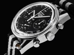 Tag Heuer 泰格 豪雅 Carrera 卡萊拉系列 CBK221A.EB0171 不鏽鋼材質 計時碼錶 <font color="#05f0f0">Fragment Design 藤原浩聯名款</font>&nbsp;<font color="#ff0000">限量500支</font>&nbsp;賽車錶 自動上鍊 39mm