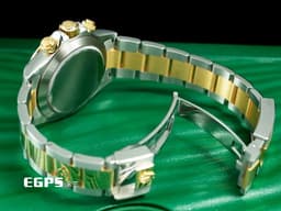 ROLEX 勞力士 Cosmograph Daytona 宇宙計時型 迪通拿 116503 不鏽鋼&amp;18K黃金材質 半金款 <font color="#F0F0F0">白色面盤</font>搭配<font color="#f1e1b5">金色計時圈 </font> 計時碼表 賽車錶 <font color="#FF0000">2019年保卡</font> 自動上鍊 40mm