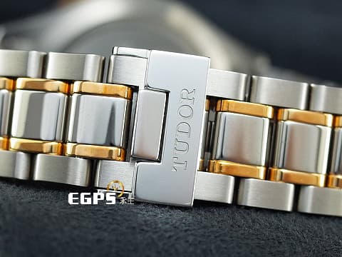 TUDOR 帝舵 Style 風尚 系列 12503&nbsp;香檳金色面盤&nbsp; 18K黃金 半金款 經典 大三針 半金腕錶超值首選&nbsp;2020年台灣公司貨&nbsp;自動上鍊 38mm