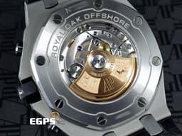 Audemars Piguet 愛彼 AP錶 Royal Oak Offshore 皇家橡樹 離岸型 26470ST.OO.A101CR.01 <font color=#4F4F4F>黑色經典大型格紋面盤 黑熊</font> 計時碼表 不鏽鋼 <font color=#FF0000>2015年台灣公司貨</font> 自動上鏈 42mm